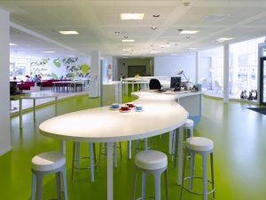 Office Across From Kitchen Ideas