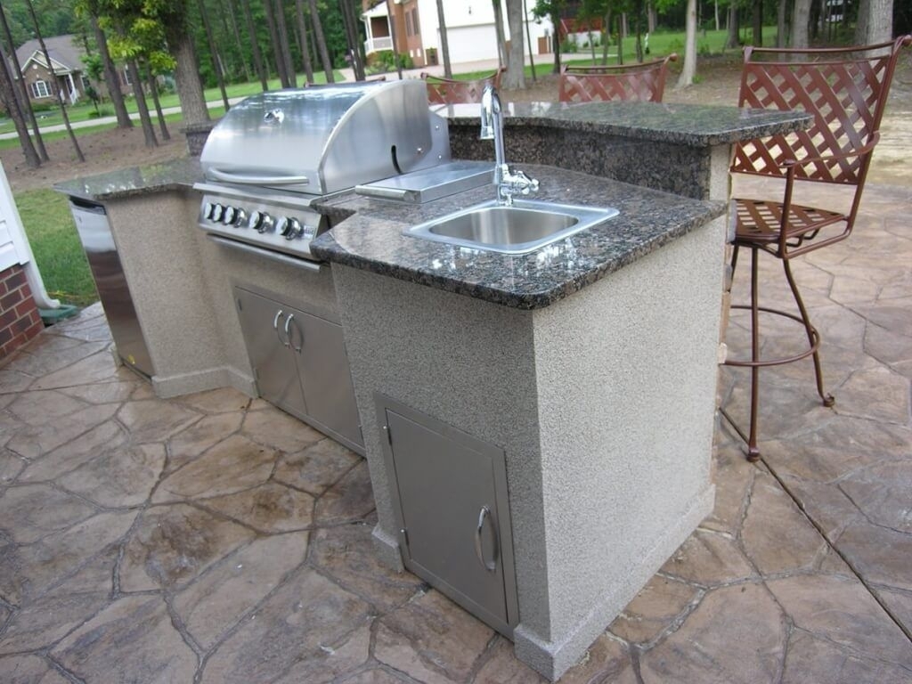 Granite Modular Outdoor Kitchen Kits