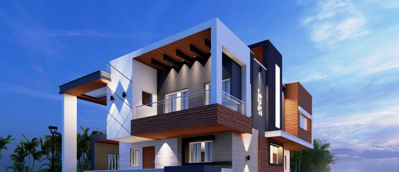 Ultra Modern House Plans Elevation